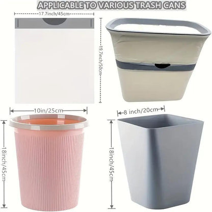 150pcs Extra Thick Leakproof Drawstring Odorless Garbage Bags