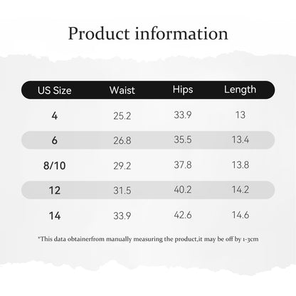 Women’s High-Waist Strappy Back Denim Shorts