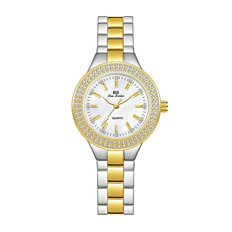Women’s Crystal Chain Watch