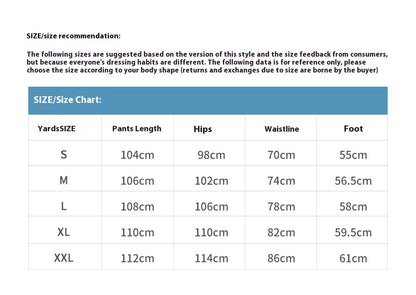 Washing Hole Denim Straight-leg Pants Men