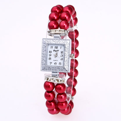 Women’s Rectangular Casual Watch with Bracelet