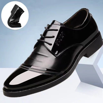 Men’s Korean Style Pointed Leather Shoes – Casual Fashion Business Wear
