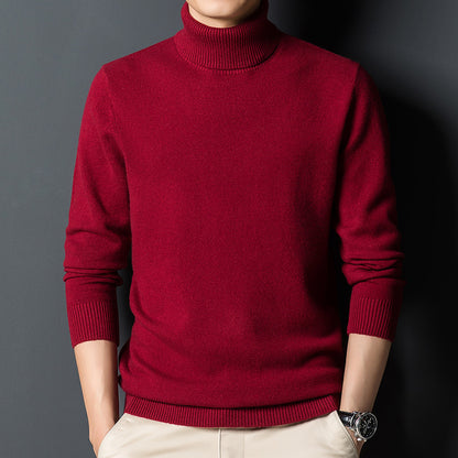 Cashmere Sweater Pullover Thick Sweater For Men