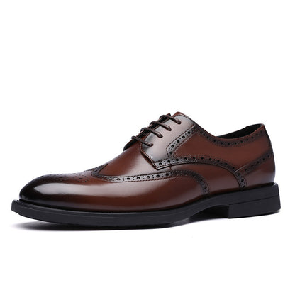 Men’s Fashion Brogue Leather Shoes