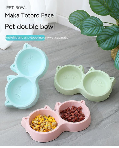 Plastic Food Bowl Cat