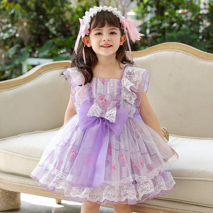 Girls' Lolita Puffy Dress