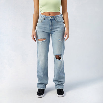 Women's High-Waist Jeans