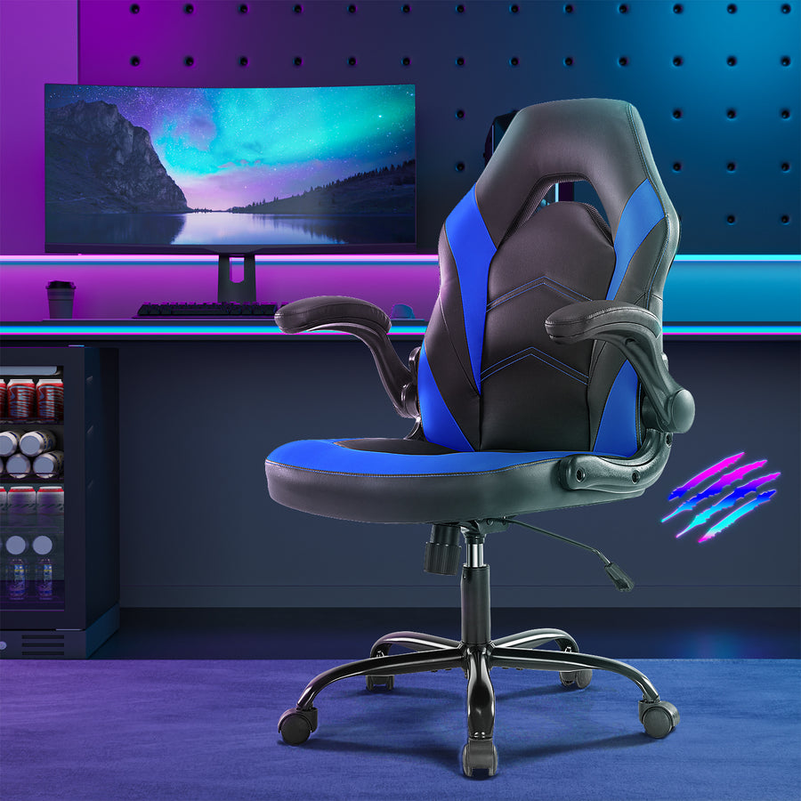 Computer Gaming Chair With Lumbar Support