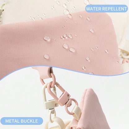 Women’s Keychain Wristlet Wallet – Mini Zip Dual Pouch Purse