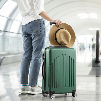 Vertical Stripe Four In One Suitcase