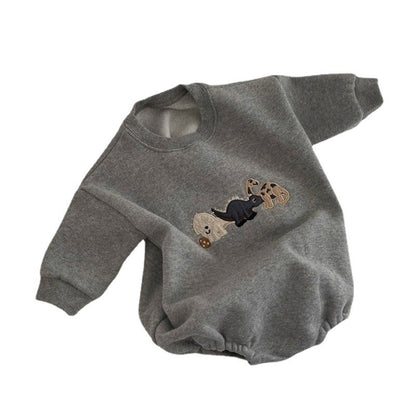 Infant & Toddler Winter Jumpsuit – Korean Style Baby Clothes