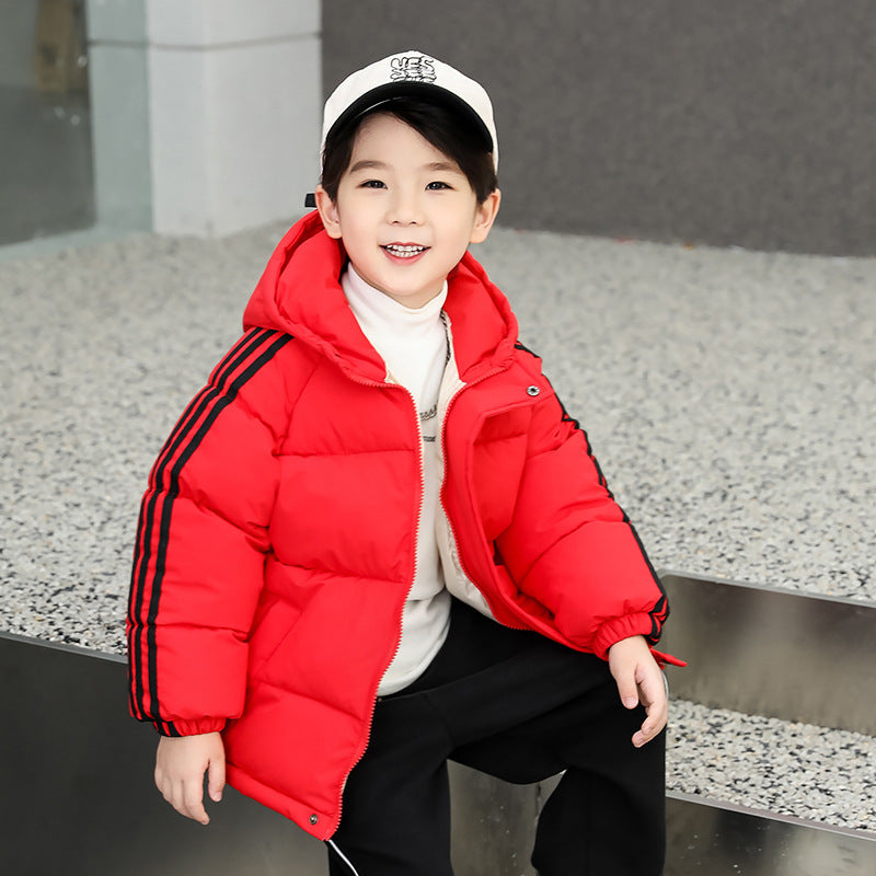 Children's Cotton Clothes Thickened Winter Coat