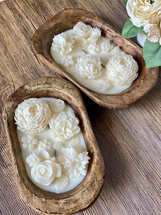 Botanira Wooden Garden Candle