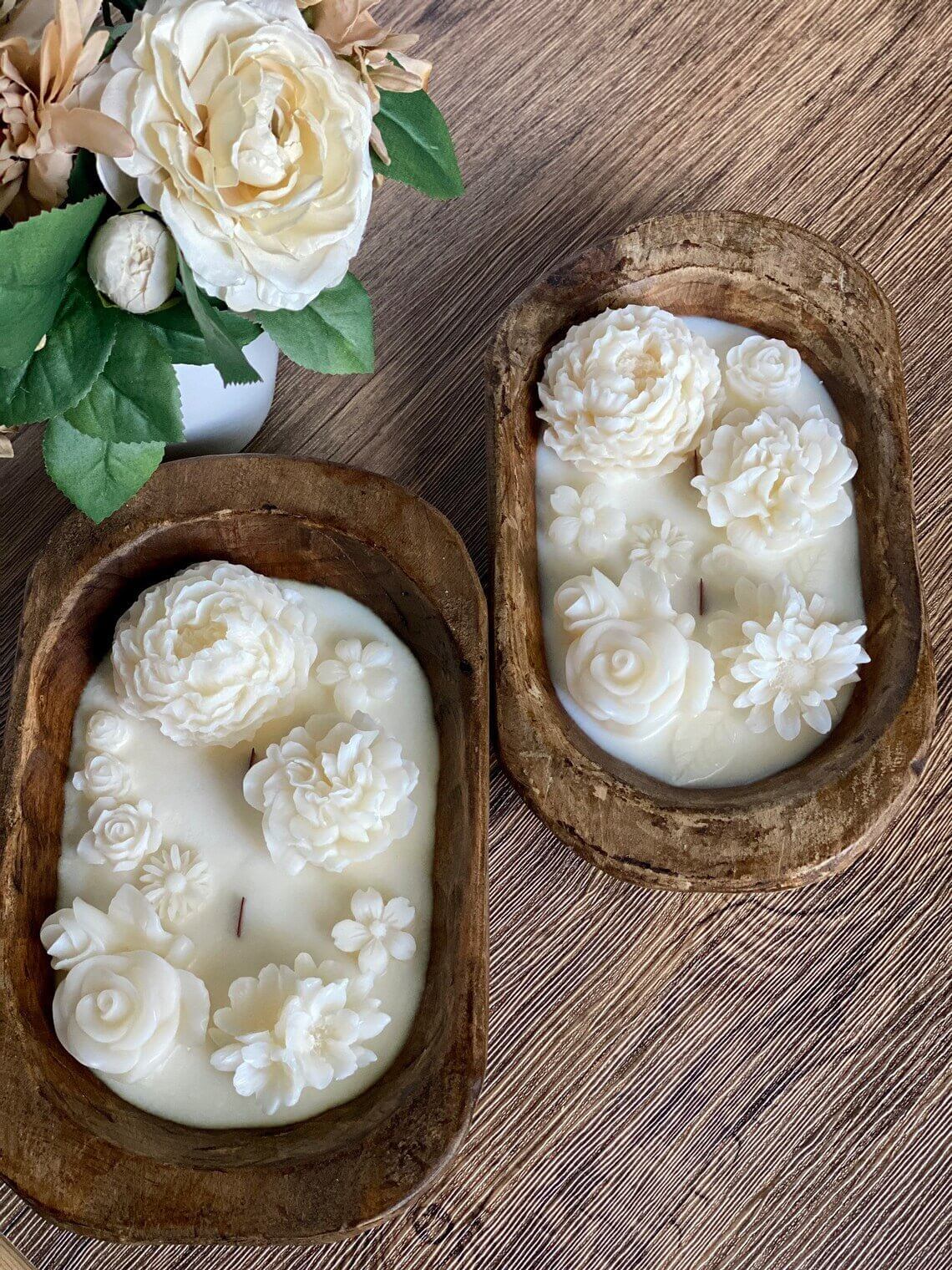 Botanira Wooden Garden Candle