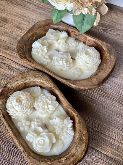 Botanira Wooden Garden Candle