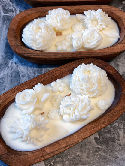 Botanira Wooden Garden Candle