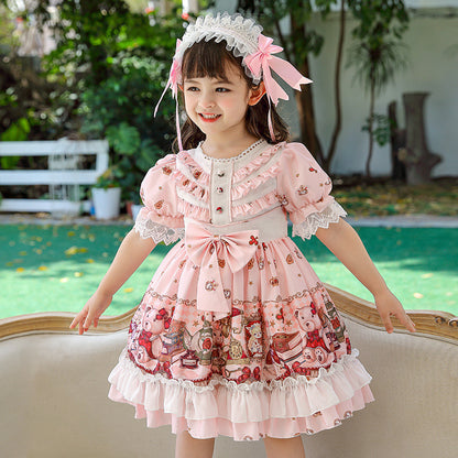 Girls' Lolita Puffy Dress