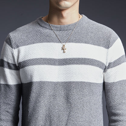 Striped Sweater For Men