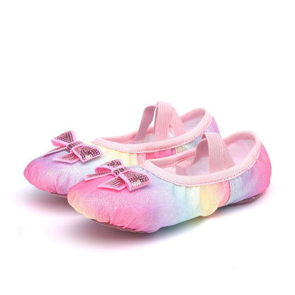 Children’s Ballet Dance Shoes – Soft Bottom Training Shoes for Kids