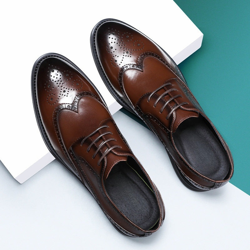 Men’s Fashion Brogue Leather Shoes