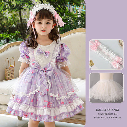 Girls' Lolita Puffy Dress