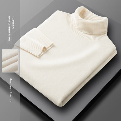 Cashmere Sweater Pullover Thick Sweater For Men