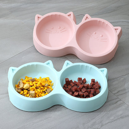 Plastic Food Bowl Cat