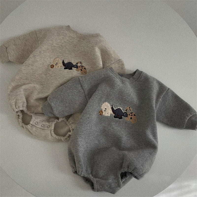 Infant & Toddler Winter Jumpsuit – Korean Style Baby Clothes