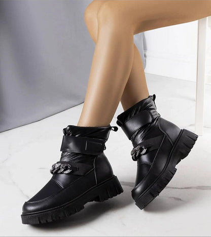 Bravoya Winter Chain Boots