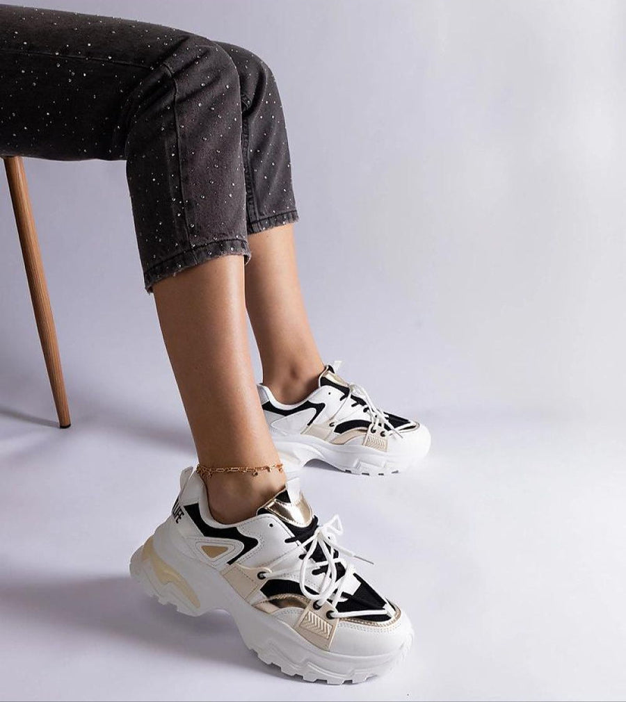 Selvyna Contrast Sport Sneakers