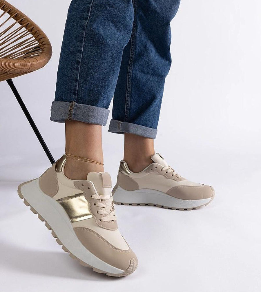 Veressa Minimal Platform Sneakers