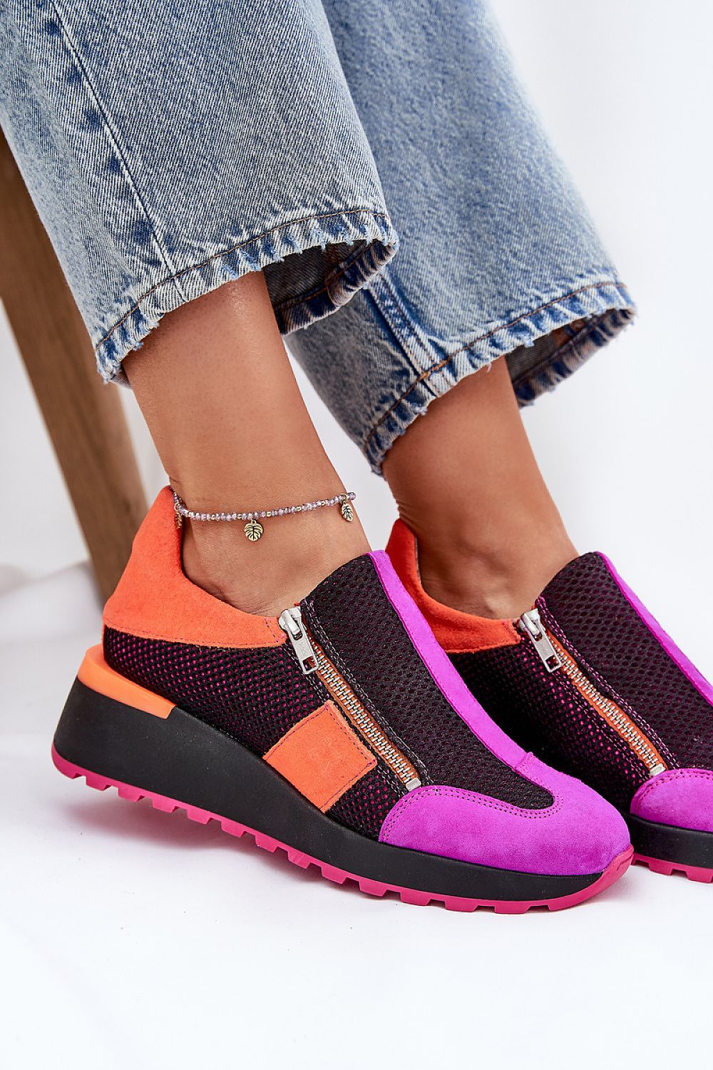 Averielle Wedge Zip Sport Shoes