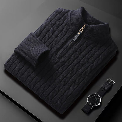Diamond Lattice Sweater For Men
