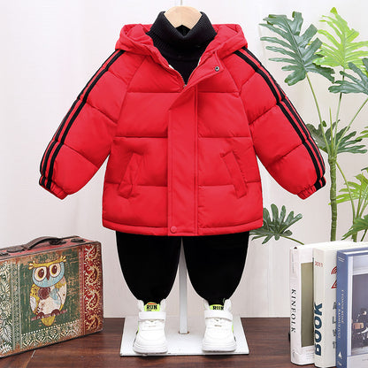 Children's Cotton Clothes Thickened Winter Coat