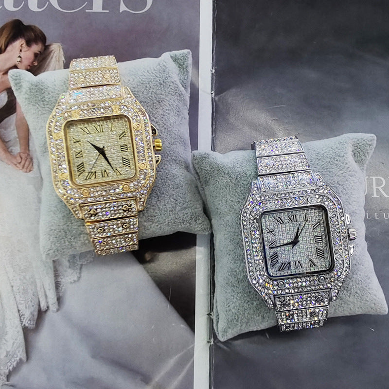 Women’s 5-Piece Jewelry Quartz Watch Gift Set