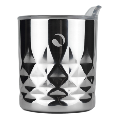 DRINCO- 10oz Vacuum Insulated Tumbler Whiskey Glass GULT (Diamond)