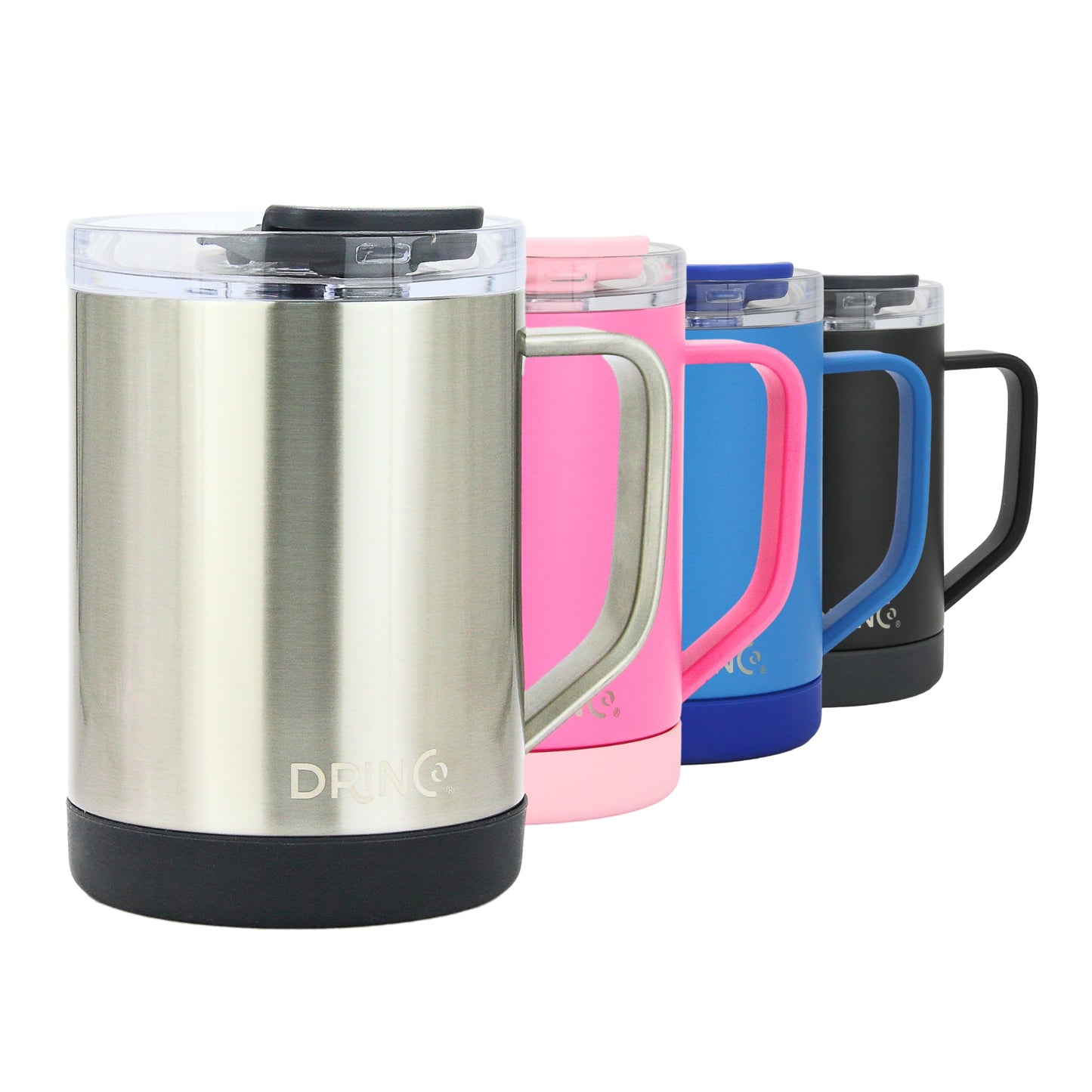 DRINCO® 16 oz Coffee Mug Vacuum Insulated Camping Mug Double Wall