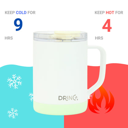 DRINCO® 16 oz Coffee Mug Vacuum Insulated Camping Mug Double Wall