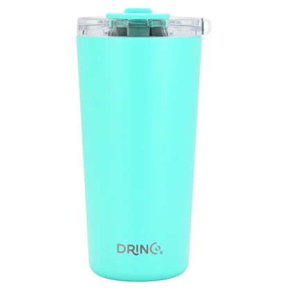 DRINCO® Seattle 20oz Insulated Tumbler Spill Proof Lid w/straw-Teal