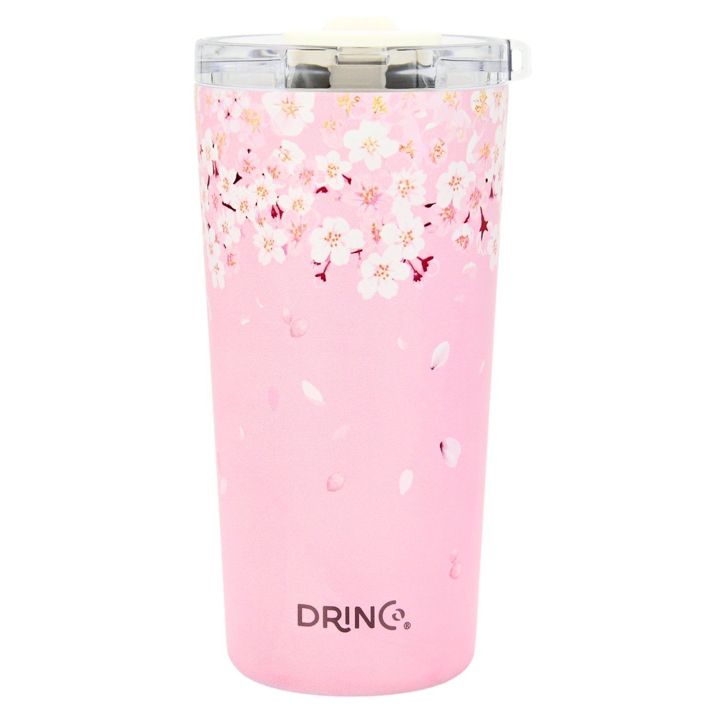 DRINCO® Seattle 20oz Insulated Tumbler Spill Proof Lid w/straw-Sakura