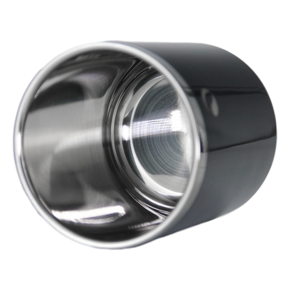 DRINCO- 10oz Vacuum Insulated Tumbler Whiskey Glass GULT (Jet Black)