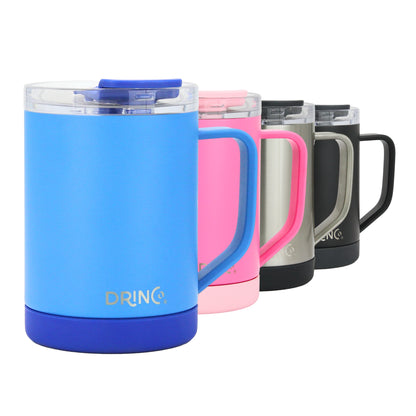 DRINCO® 16 oz Coffee Mug Vacuum Insulated Camping Mug Double Wall