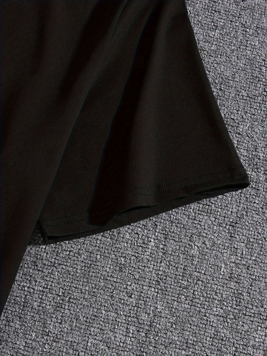 Trust No One Creative Printed Casual T-shirt For Men