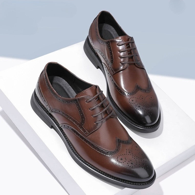 Men’s Fashion Brogue Leather Shoes