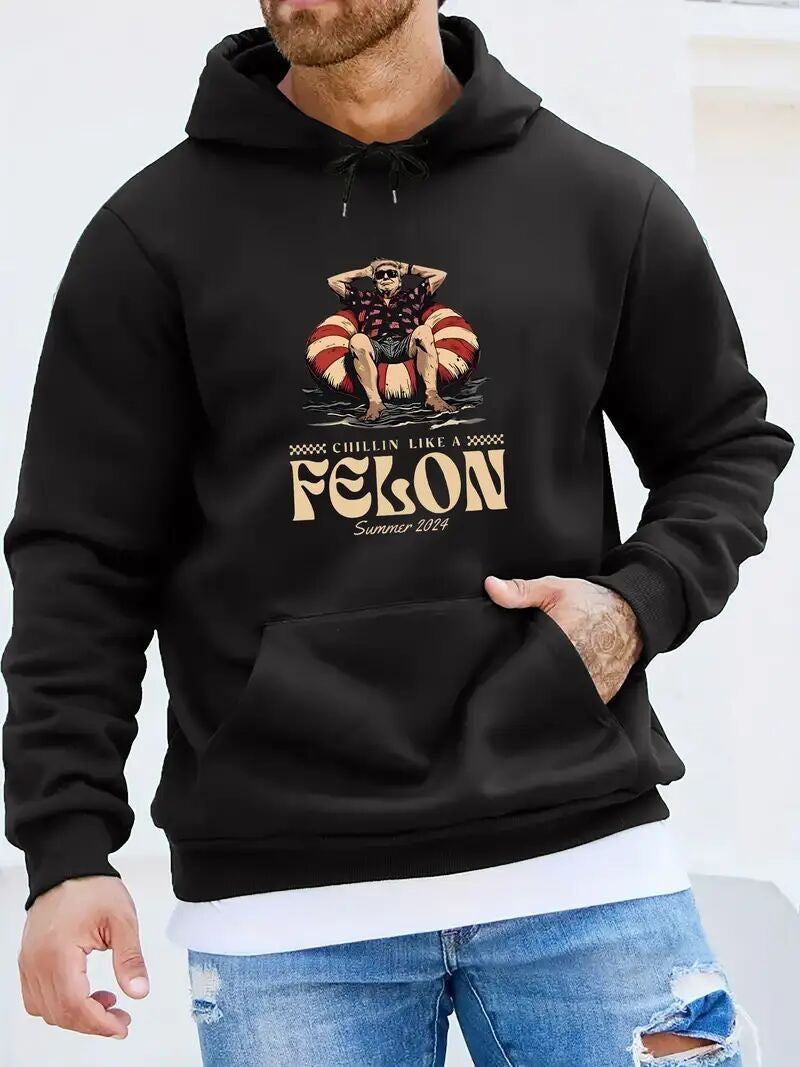 Men's Polyester Hoodie