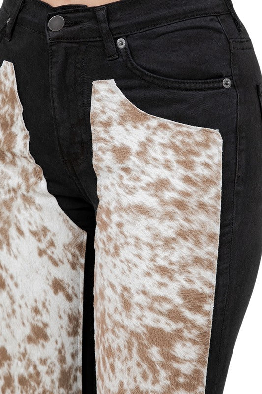 Rodeo Jean Blk/Brwn - Inseam 30