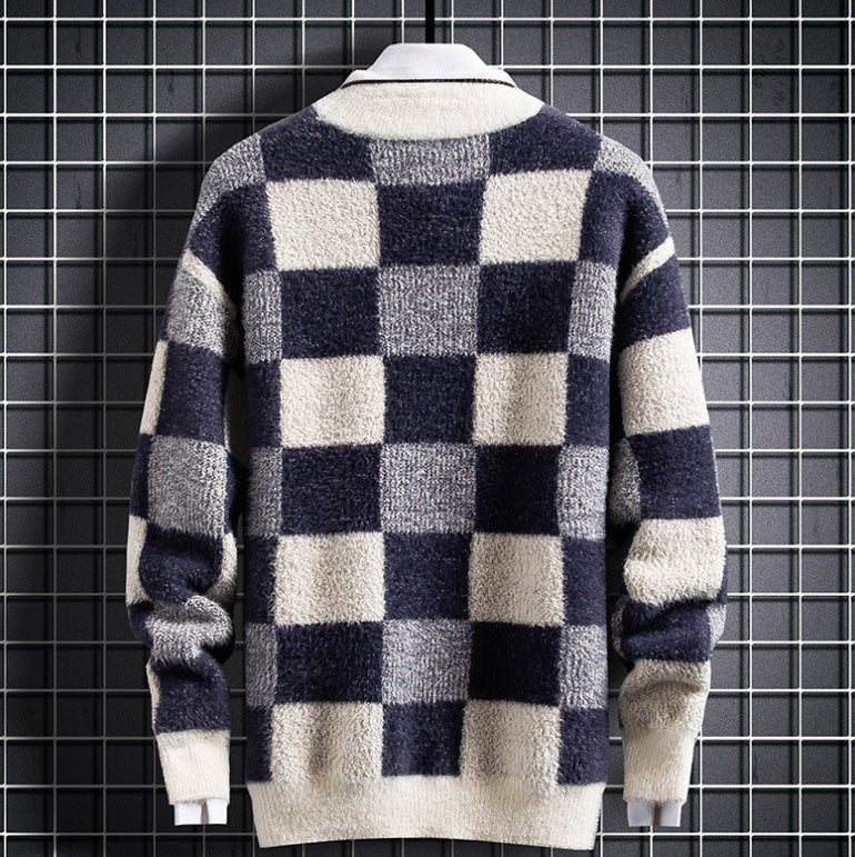Round Neck Sweater Knitting Undercoat