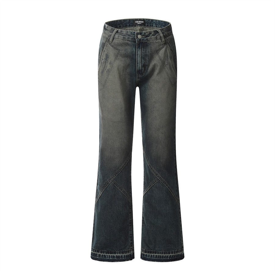Distressed Skinny Denim Trousers For Men