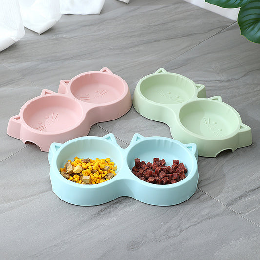 Plastic Food Bowl Cat