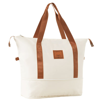 3-Piece Hard-shell Luggage Set with Wheels & TSA Lock – White Carry-On Suitcases for Men & Women